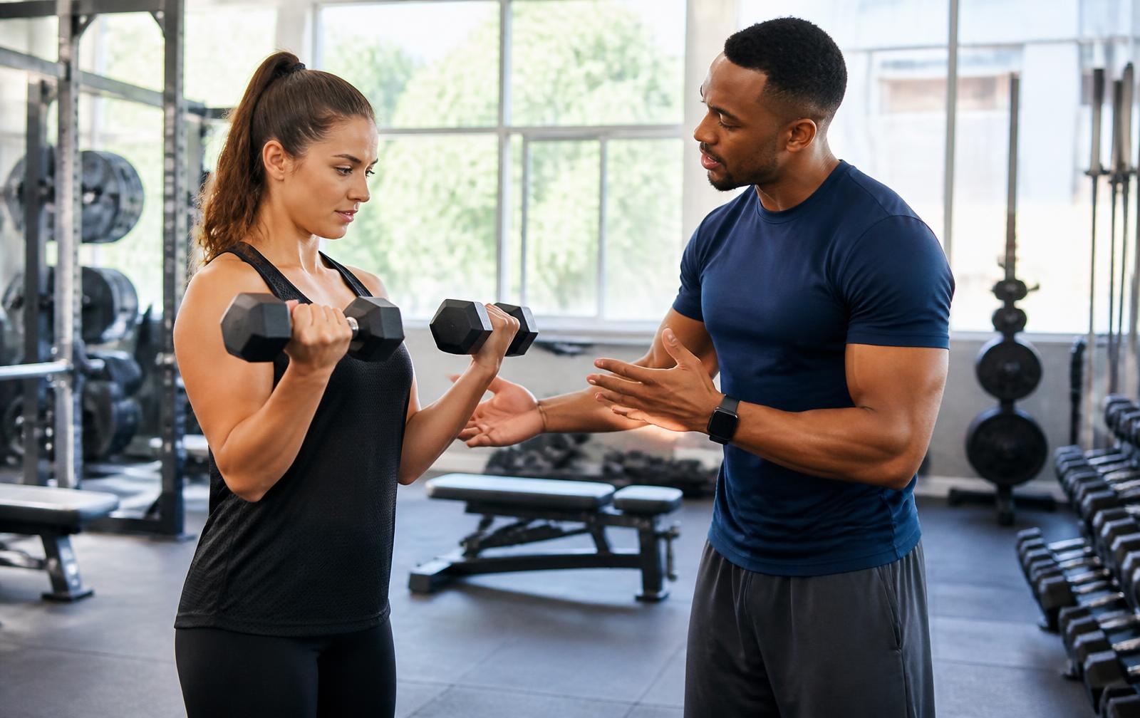 Entrenadores de gimnasio